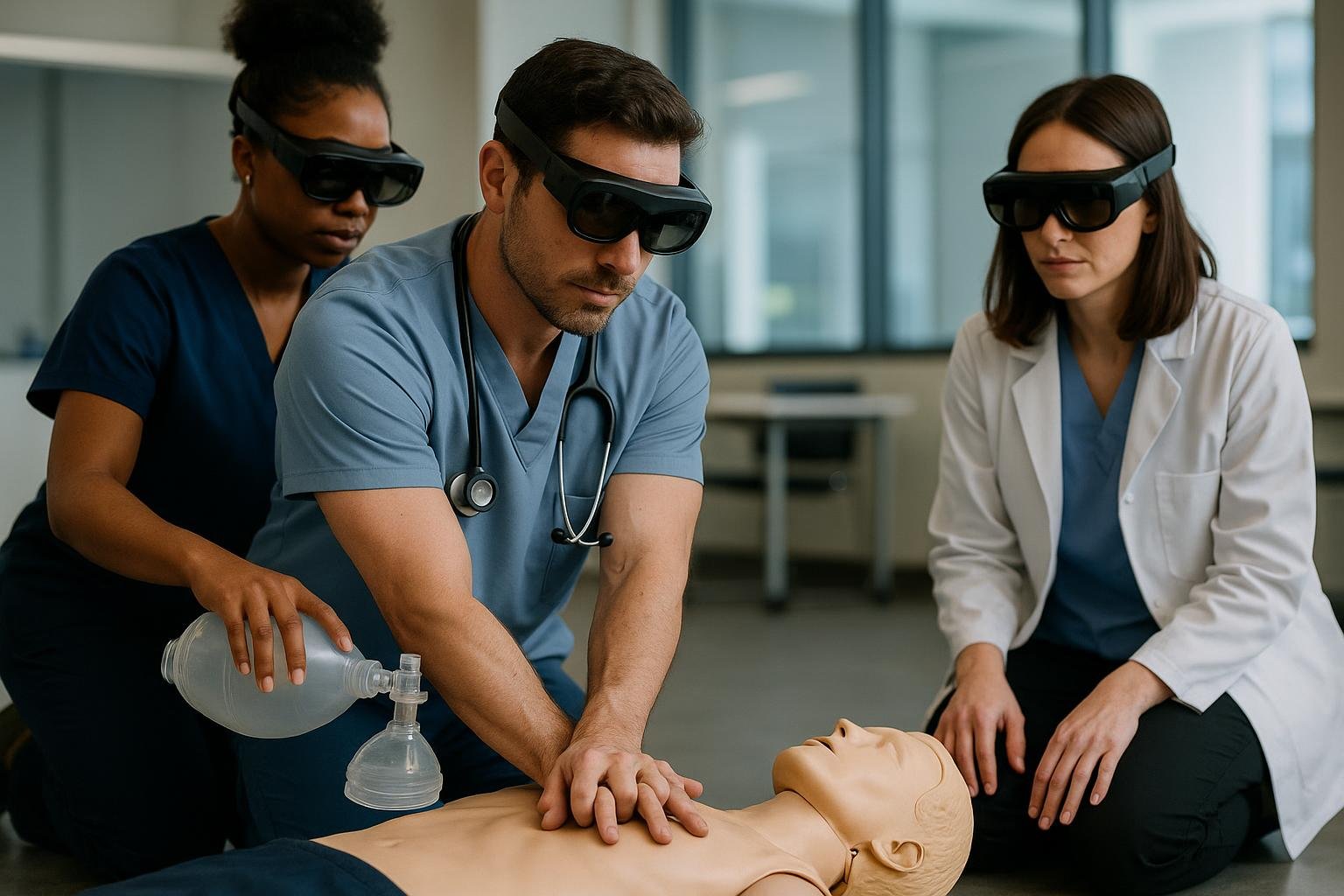 Mixed reality SST training: Anchor good practices
