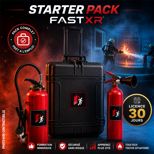 Starter Pack FAST XR: virkelige slukkere, taske og 30-dages licens